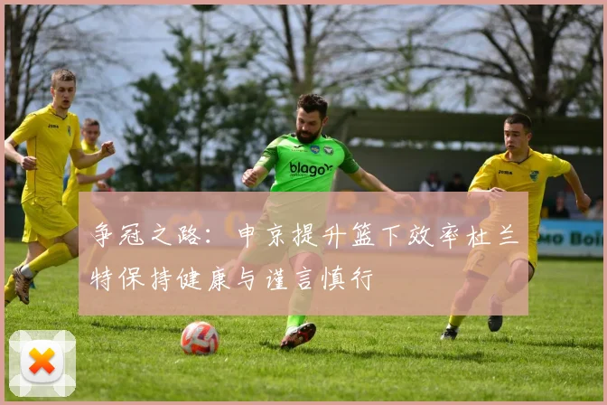 争冠之路：申京提升篮下效率杜兰特保持健康与谨言慎行